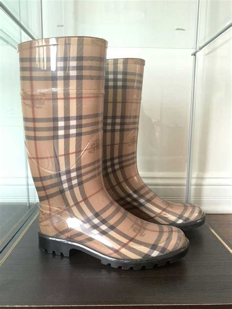 tall burberry rain boots|Burberry rain boots outlet.